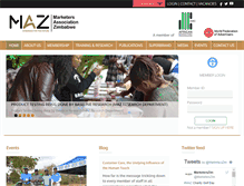 Tablet Screenshot of maz.co.zw